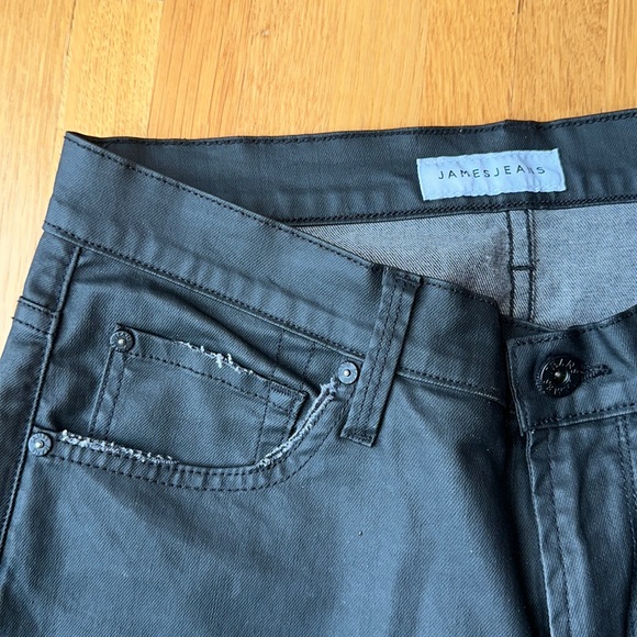 James jeans Ankle Straight faux leather pants size 29 - Picture 2 of 8